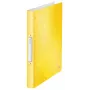 Leitz Ringbinder WOW PP A4 2RR/25mm, dzeltens