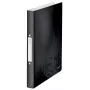 Leitz Ringbinder WOW PP A4 2RR/25mm, A4, apaļie gredzeni, polipropilēns (PP), melns, 190 lapas, 80 g/m²