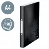 Leitz Ringbinder WOW PP A4 2RR/25mm, A4, apaļie gredzeni, polipropilēns (PP), melns, 190 lapas, 80 g/m²