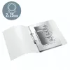 Leitz Ringbinder WOW PP A4 2RR/25mm, A4, apaļie gredzeni, polipropilēns (PP), melns, 190 lapas, 80 g/m²