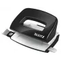 Leitz WOW Mini 2-caurumu perforators / 10 loksnēm, melns/balts