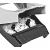 Leitz WOW Mini 2-caurumu perforators / 10 loksnēm, melns/balts