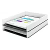 Leitz WOW dokumentu paplāte divkrāsaina, plastmasa, melna, balta, A4, 267 mm, 336 mm