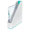 Leitz Magazine File WOW Dual Colour, Purpura, Balta, Plastmasa, A4, 73 mm, 272 mm, 318 mm