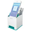 Leitz Sound Pen Holder WOW Zils, Balts