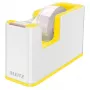 Leitz lentes dozators WOW, 1.9 cm, 33 m, polistirols (PS), balts, dzeltens, 51 mm, 126 mm