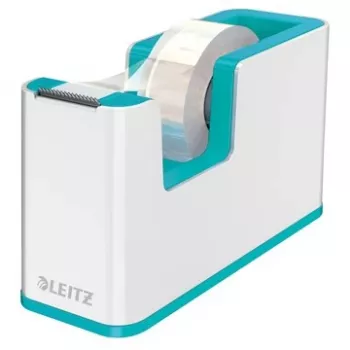 Lentes dozators Leitz WOW, 1,9 cm, 33 m, polistirols (PS), gaiši zils, balts, 51 mm, 126 mm