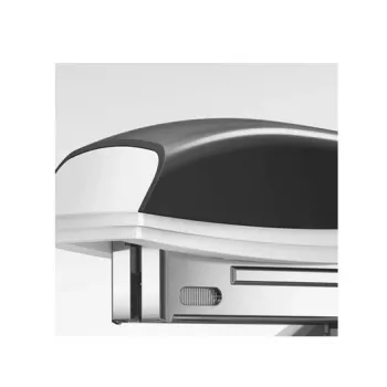 Leitz NeXXt WOW Metāla Mini Skavotājs, 10 loksnes, Dzeltens, P2, Metāls, Plastmasa, 80 g/m², 3.5 cm