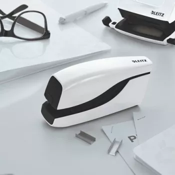 Leitz NeXXt WOW 5566 bezvadu skavotājs, 10 loksnēm, AAAA baterija
