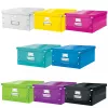 Leitz Click & Store WOW Lielā Uzglabāšanas Kaste, Dzeltena, Kartons, 369 mm, 482 mm, 200 mm