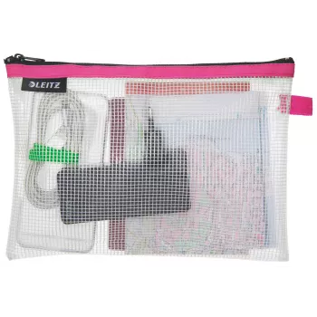 Leitz Travel Pouch WOW Medium ūdensizturīgs ceļojumu maciņš, rozā