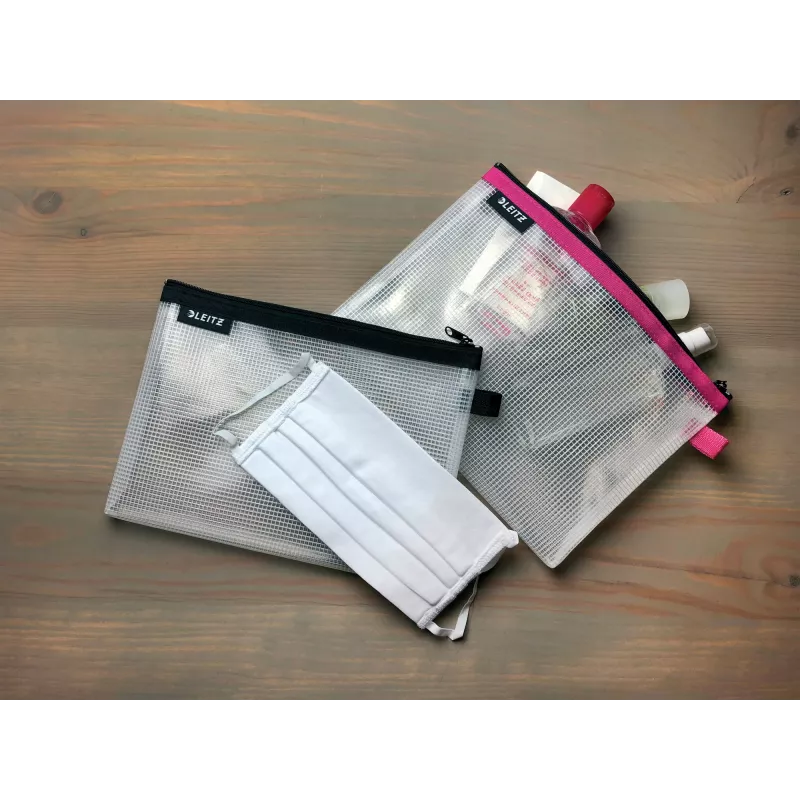 Leitz Travel Pouch WOW Medium ūdensizturīgs ceļojumu maciņš, rozā