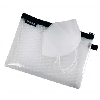 Leitz Travel Pouch WOW Medium ūdensizturīgs ceļojumu maciņš, melns, unisex