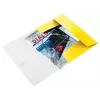 Leitz WOW 3-Atloku Mape PP A4, Dzeltena
