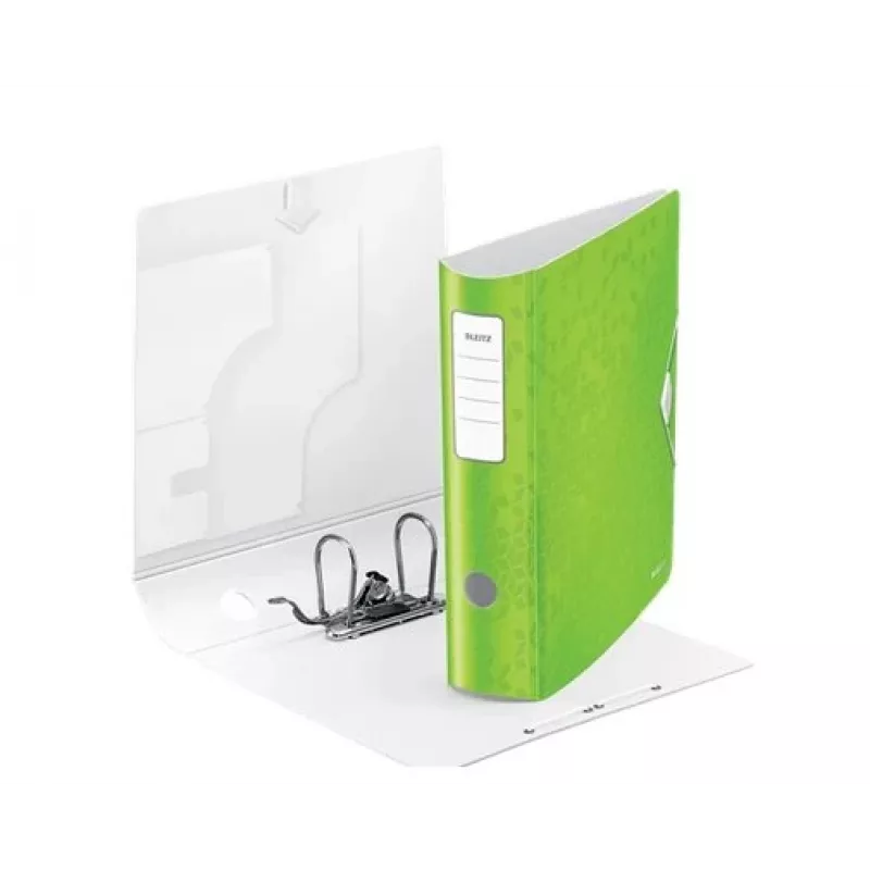 Leitz Lever Arch File Active PP WOW A4/80mm, A4, Polifoams, Zaļš, 500 lapas, 80 g/m², 8.2 cm