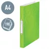 Leitz Ringbinder WOW PP A4 2RR/25mm, zaļš