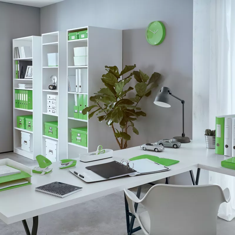 Leitz Ringbinder WOW PP A4 2RR/25mm, zaļš