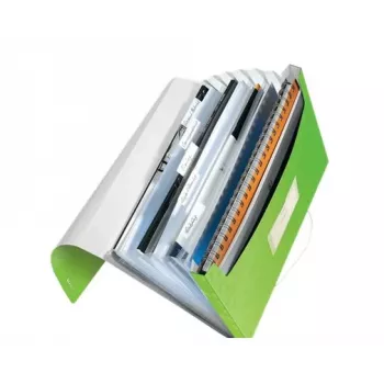 Leitz Project File WOW PP, A4, polipropilēns, zaļš, portreta orientācija, 250 lapām, 80 g/m²