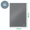 Leitz Notebook WOW A4 līniju burtnīca ar cietajiem vākiem 90g/80lpp, Raksts, Zaļa