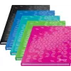 Leitz WOW piezīmju klade A5 rūtiņās, cietie vāki, Pattern, Zaļa