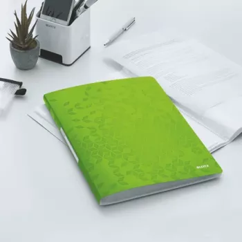 Leitz Display Book WOW 40 kabatas, zaļš, PP, A4