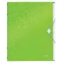 Leitz Divider Book WOW PP 6 starpiņas, parastā mapīte, A4, polipropilēns (PP), zaļa, spīdīga, 200 lapām