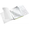 Leitz Divider Book WOW PP 6 starpiņas, parastā mapīte, A4, polipropilēns (PP), zaļa, spīdīga, 200 lapām