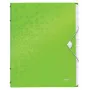 Leitz Dalītāja grāmatiņa WOW PP 12 starpsienas, A4, Polipropilēns (PP), Zaļa, 200 lapas, 80 g/m², 265 mm