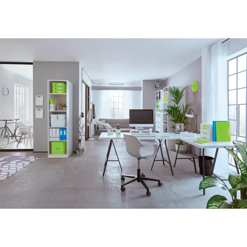 Leitz Dalītāja grāmatiņa WOW PP 12 starpsienas, A4, Polipropilēns (PP), Zaļa, 200 lapas, 80 g/m², 265 mm