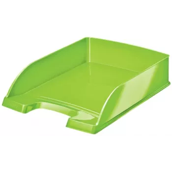 Leitz WOW dokumentu paplāte, zaļa, A4, plastmasa