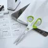 Leitz WOW Titanium biroja šķēres 205 mm, taisns griezums, zaļi baltas