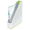 Leitz Magazine File WOW Dual Colour, Zaļš, Balts, Plastmasa, A4, 73 mm, 318 mm, 272 mm