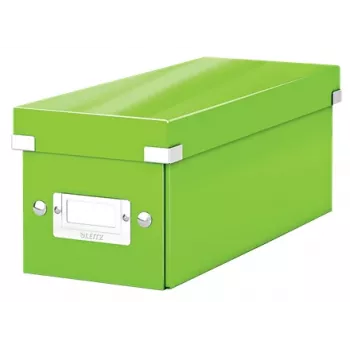 Leitz Click & Store WOW CD uzglabāšanas kaste, zaļa, kartons, 143 mm, 352 mm, 136 mm, 440 g