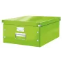 Leitz Click & Store WOW Lielā Uzglabāšanas Kaste, Zaļa, Kartons, 369 mm, 482 mm, 200 mm