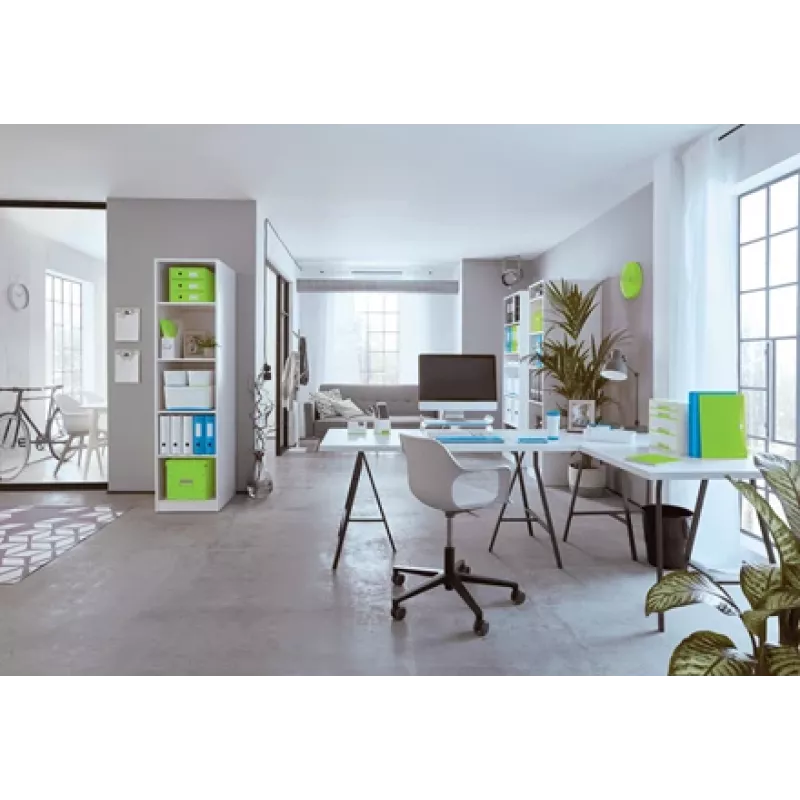 Leitz Click & Store WOW žurnālu mape, zaļa, kartons, 103x253x330 mm