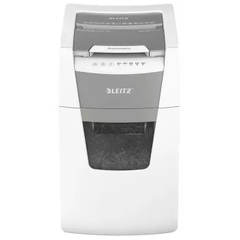 Leitz IQ Autofeed Office 150 Automātiskais Papīra Smalcinātājs P5, Mikrošķiedras griešana, 22 cm, 2 x 15 mm, 44 L, 500 loksnes, 55 dB