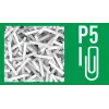 Leitz IQ Autofeed Office 300 automātiskais papīra smalcinātājs P5, mikrošķiedras griešana, 22 cm, 2 x 15 mm, 60 L, 700 loksnes, 55 dB