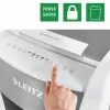 Leitz IQ Autofeed Office 300 automātiskais papīra smalcinātājs P5, mikrošķiedras griešana, 22 cm, 2 x 15 mm, 60 L, 700 loksnes, 55 dB