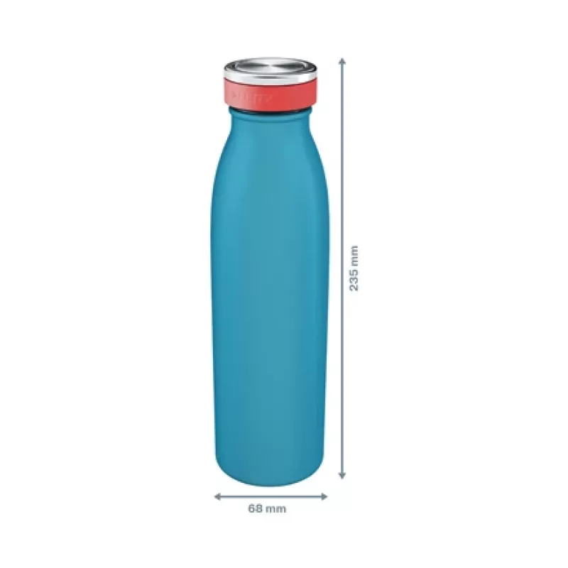 Leitz Cosy izolēta ūdens pudele 500 ml, zila, nerūsējošais tērauds