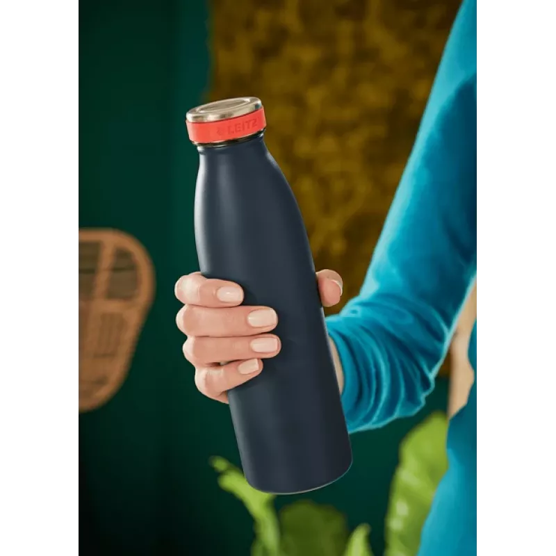 Leitz Cosy izolēta ūdens pudele 500 ml, melna, nerūsējošais tērauds