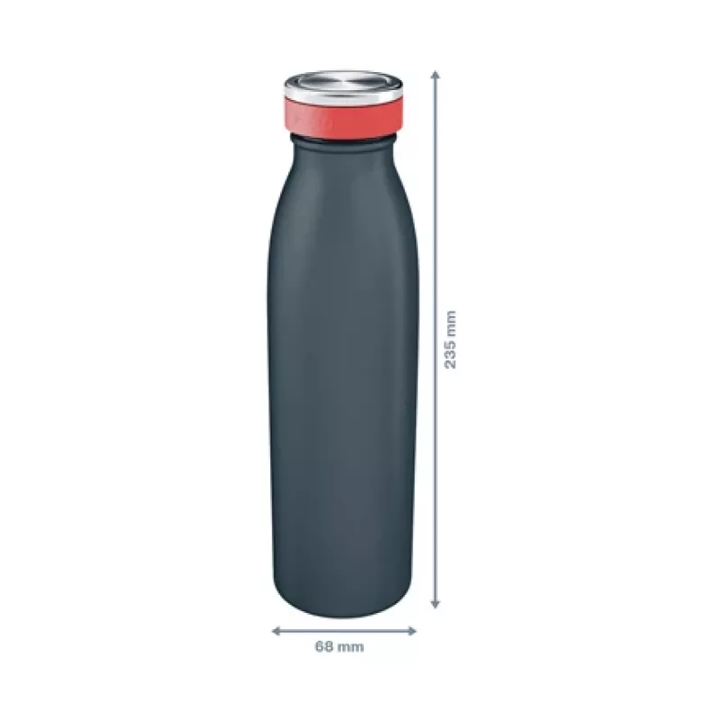 Leitz Cosy izolēta ūdens pudele 500 ml, melna, nerūsējošais tērauds