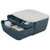 Leitz Cosy Drawer Cabinet, 2 atvilktnes, polistirols, melns/balts, 1 gab., 251 mm, 143 mm