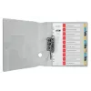 Leitz Cosy 1-10 drukājami dalītāji, PP, ciparu, portrets, A4 Maxi, 245x305 mm