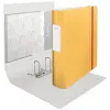 Leitz 180° Active Cosy Mape Arhīva Mape 80mm, A4, Polifoams, Dzeltena, 500 loksnes, 80 g/m², 8.2 cm
