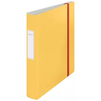 Leitz 180° Active Cosy Lever Arch File 60mm, A4, Polyfoam, Dzeltens, 350 loksnes, 80 g/m², 6.5 cm