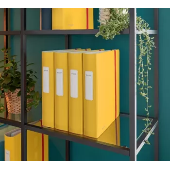 Leitz 180° Active Cosy Lever Arch File 60mm, A4, Polyfoam, Dzeltens, 350 loksnes, 80 g/m², 6.5 cm