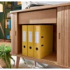 Leitz 180° Cosy Lever Arch File Soft Touch 80mm, A4, Kartons, Dzeltens, Teksturēta virsma, 600 lapas, 80 g/m²
