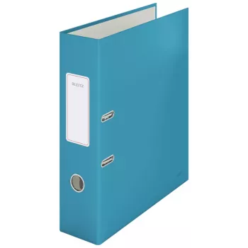 Leitz 180° Cosy Lever Arch File Soft Touch 80mm, A4, kartons, zils, teksturēta virsma, 600 lapas, 80 g/m²