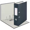 Leitz 180° Cosy mīkstā pieskāriena mape ar sviru, 80 mm, A4, kartons, melna, teksturēta virsma, 600 lapas, 80 g/m²