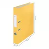 Leitz 180° Cosy Lever Arch File Soft Touch 50mm, A4, Kartons, Dzeltena, Teksturēta virsma, 350 lapas, 80 g/m²